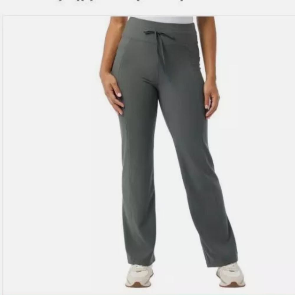 *32 Degrees cool ladies mini rib flare pants